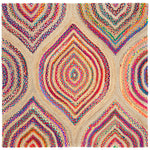 Safavieh Cape Cod 605 Rug, CAP605 - NATURAL / MULTI