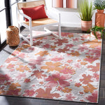 Safavieh Cabana 488 Rug, CBN488 - GREY / ROSE