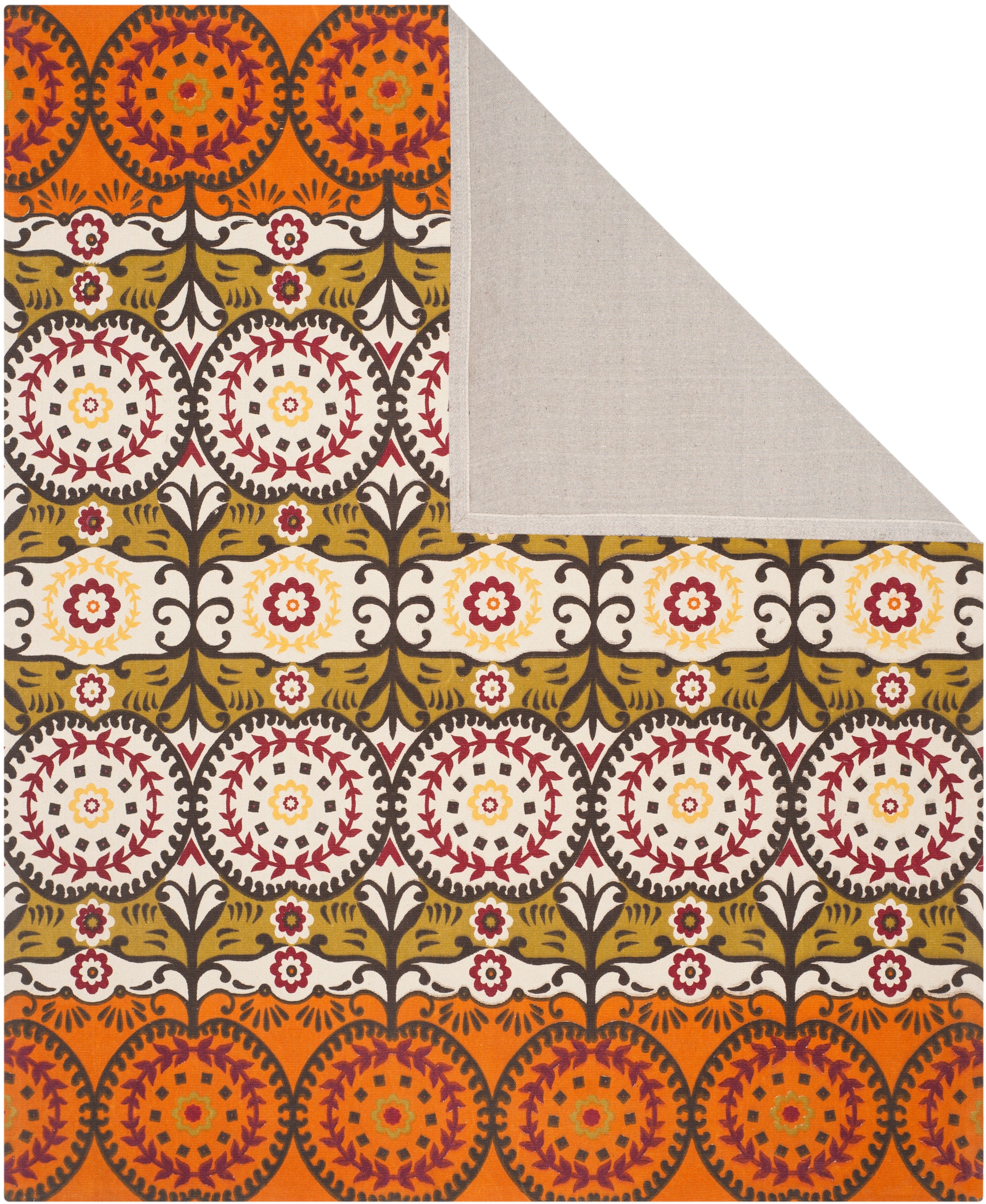 Safavieh Cedar Brook 127 Rug, CDR127 - Orange / Red