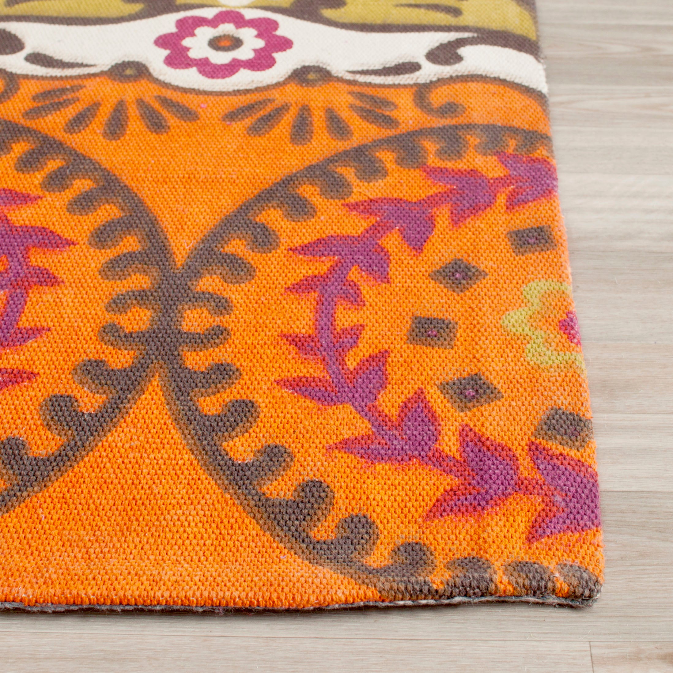 Safavieh Cedar Brook 127 Rug, CDR127 - Orange / Red