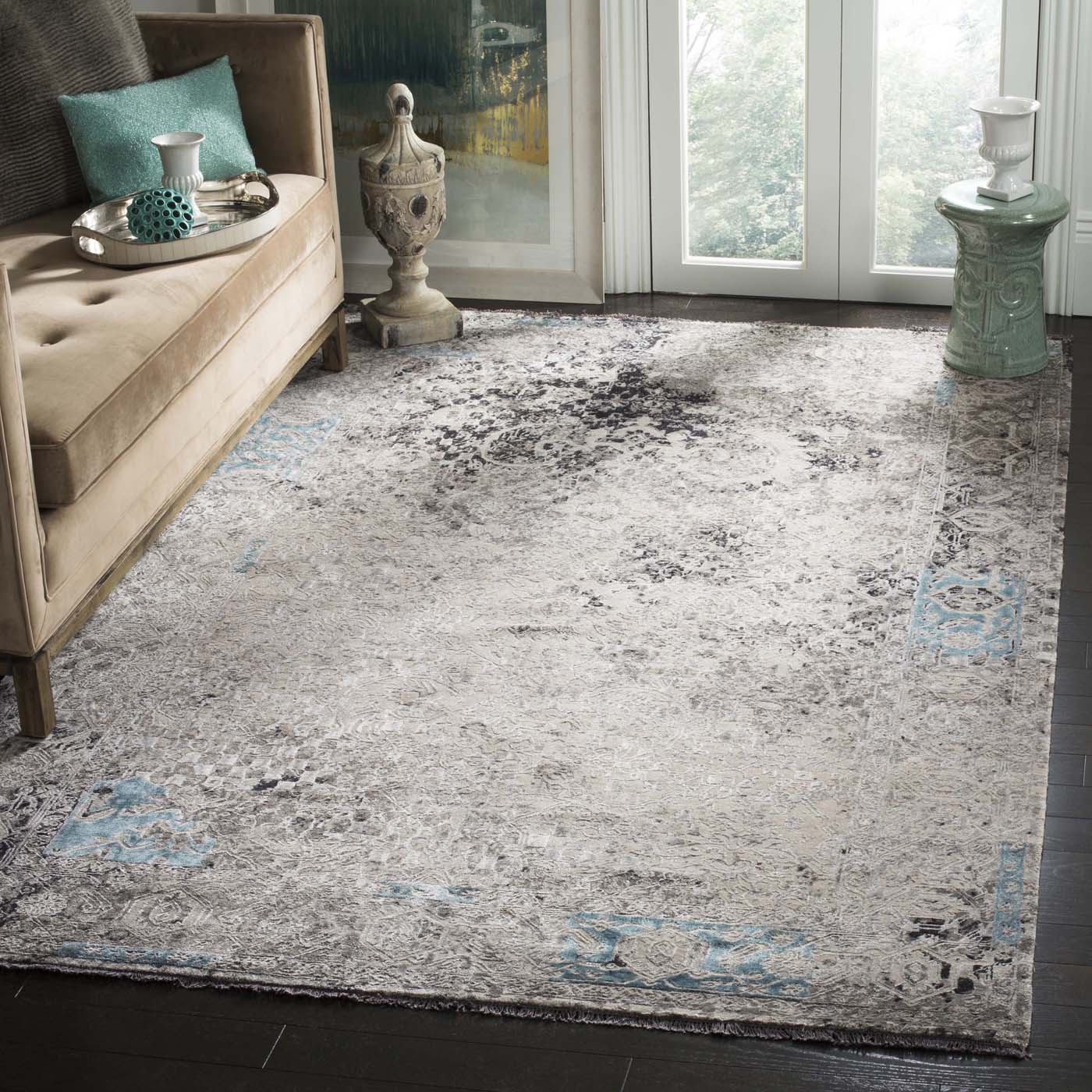Safavieh Centennial 120 Rug, CEN120 - Light Blue