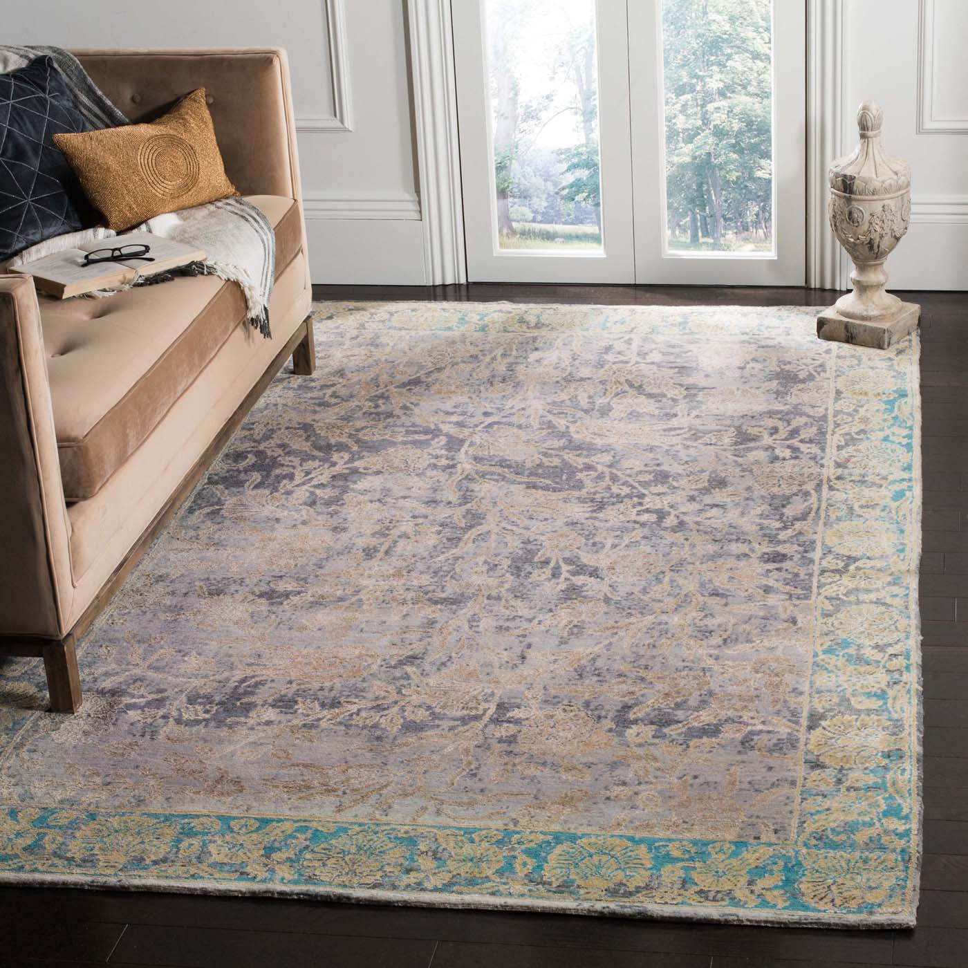 Safavieh Centennial 140 Rug, CEN140 - Grey / Blue