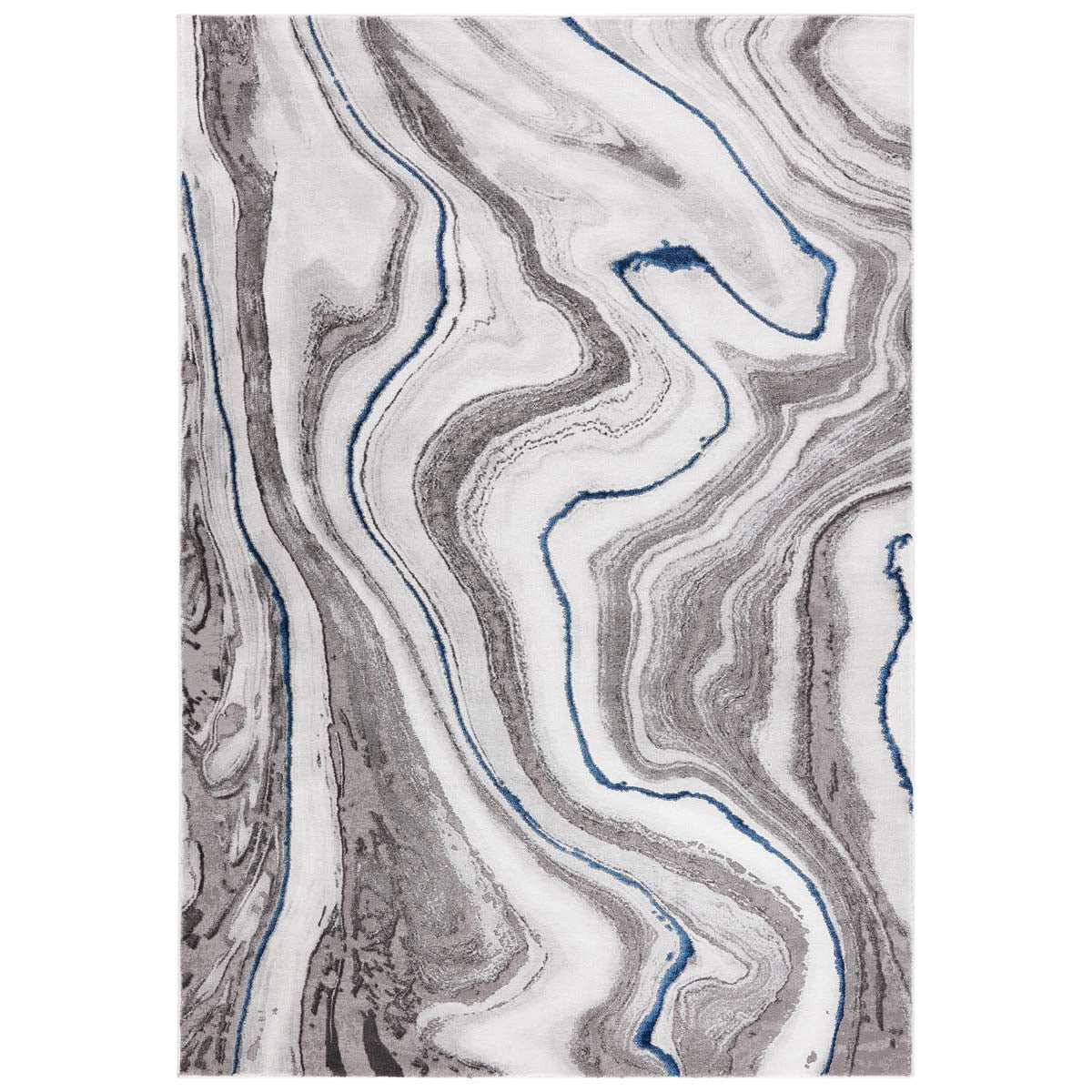 Safavieh Craft 819 Rug, Blue, CFT819 - Grey / Blue