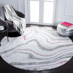 Safavieh Craft 819 Rug, Grey, CFT819 - Grey / Wine