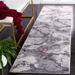 Safavieh Craft 860 Rug, CFT860 - GREY / WINE
