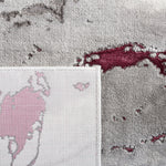 Safavieh Craft 860 Rug, CFT860 - GREY / WINE