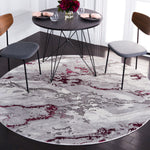 Safavieh Craft 860 Rug, CFT860 - GREY / WINE