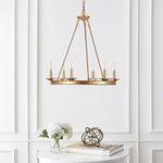 Safavieh Joris 6Lt Chandelier, CHA4015 - Gold Painted