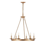 Safavieh Joris 6Lt Chandelier, CHA4015 - Gold Painted
