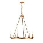 Safavieh Joris 6Lt Chandelier, CHA4015 - Gold Painted
