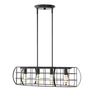 Safavieh Daxton 4 Light 24 Inch Iron Chandelier , CHA4053