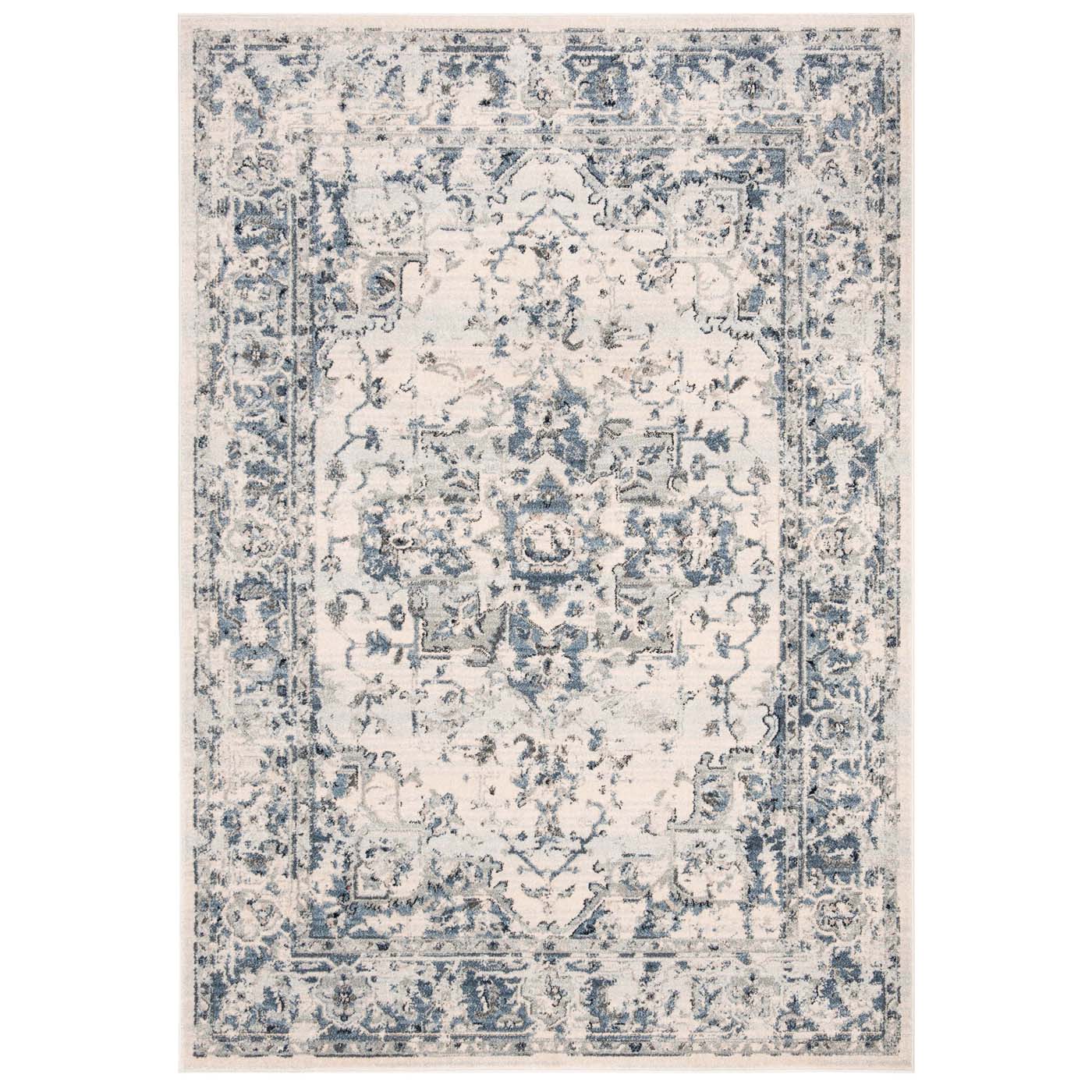Safavieh Charleston 411 Rug, CHL411 - Ivory / Navy