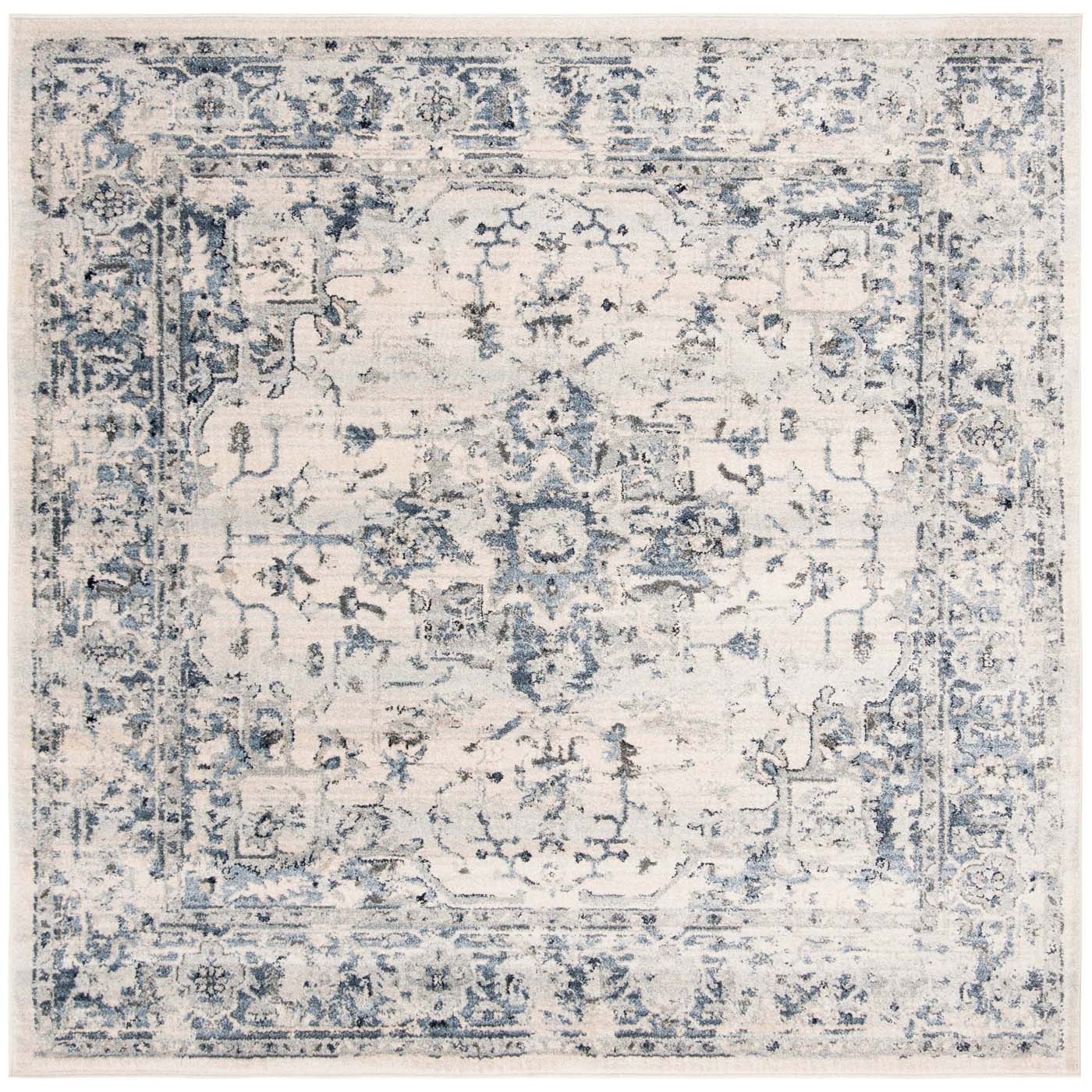 Safavieh Charleston 411 Rug, CHL411 - Ivory / Navy