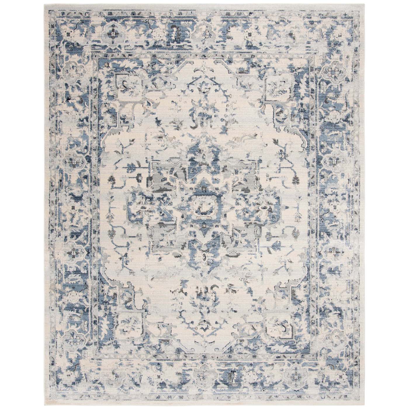 Safavieh Charleston 411 Rug, CHL411 - Ivory / Navy