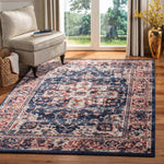 Safavieh Charleston 411 Rug, CHL411 - Navy / Red