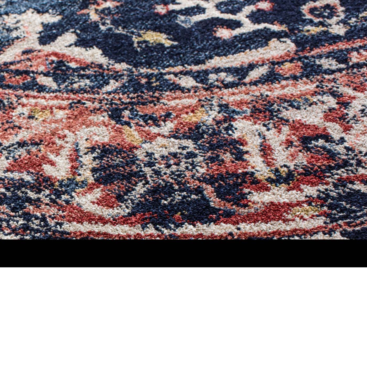 Safavieh Charleston 411 Rug, CHL411 - Navy / Red