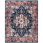 Safavieh Charleston 411 Rug, CHL411 - Navy / Red
