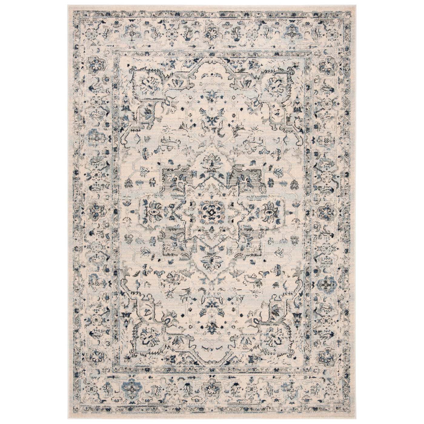 Safavieh Charleston 411 Rug, CHL411 - Ivory / Light Blue
