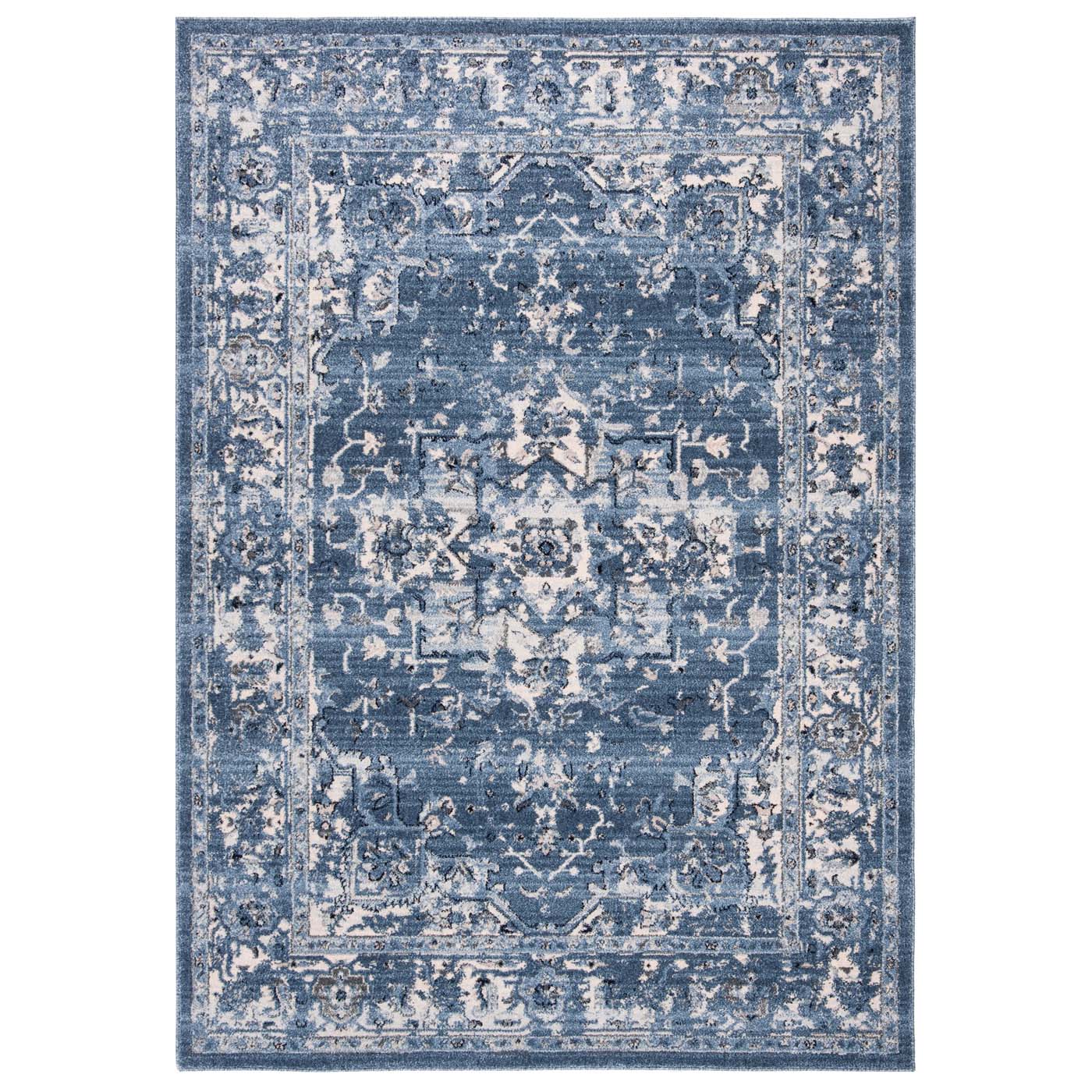 Safavieh Charleston 411 Rug, CHL411 - Navy / Creme