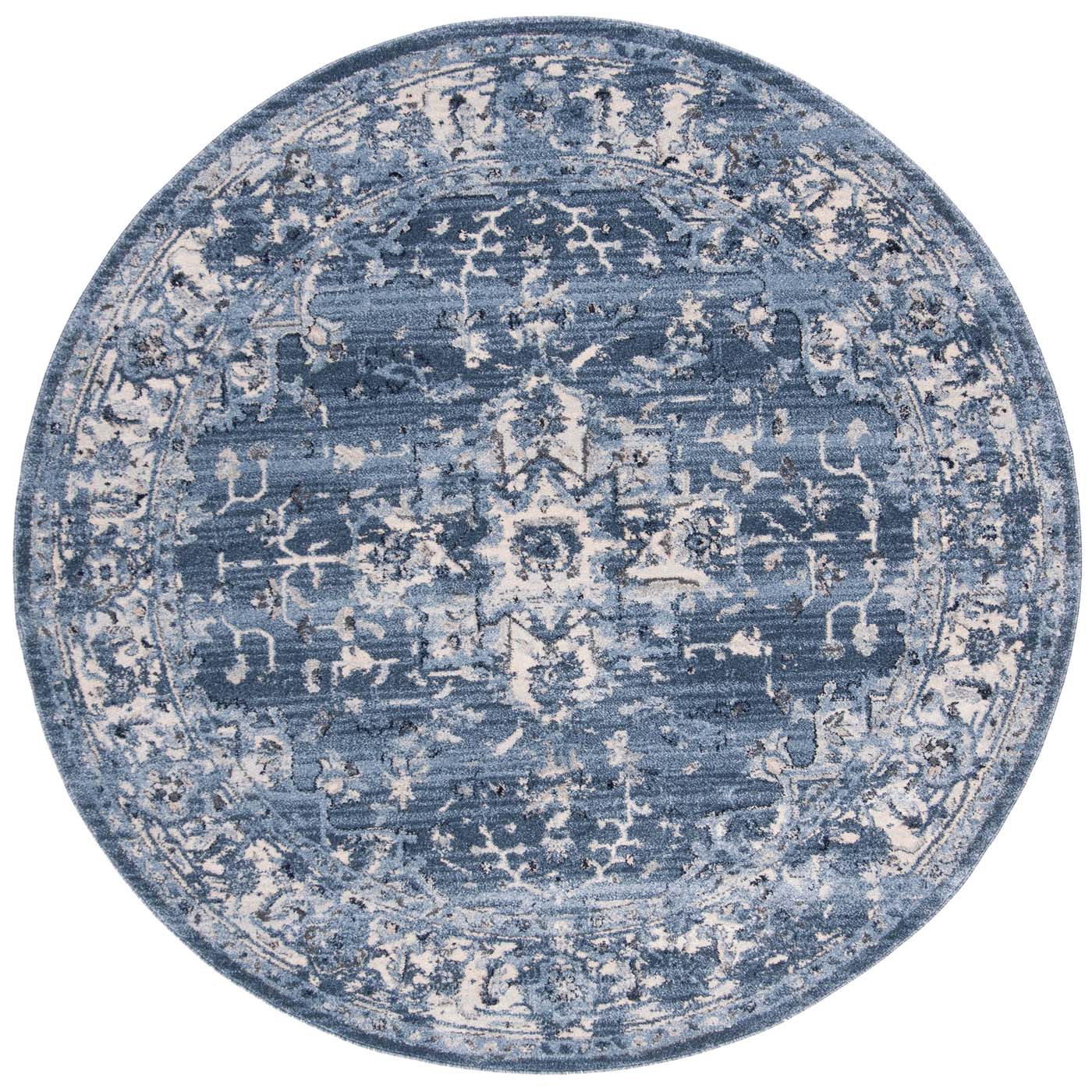Safavieh Charleston 411 Rug, CHL411 - Navy / Creme