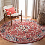 Safavieh Charleston 411 Rug, CHL411 - Red / Ivory