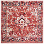 Safavieh Charleston 411 Rug, CHL411 - Red / Ivory