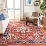 Safavieh Charleston 411 Rug, CHL411 - Red / Ivory
