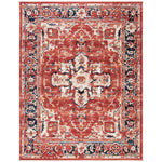 Safavieh Charleston 411 Rug, CHL411 - Red / Ivory