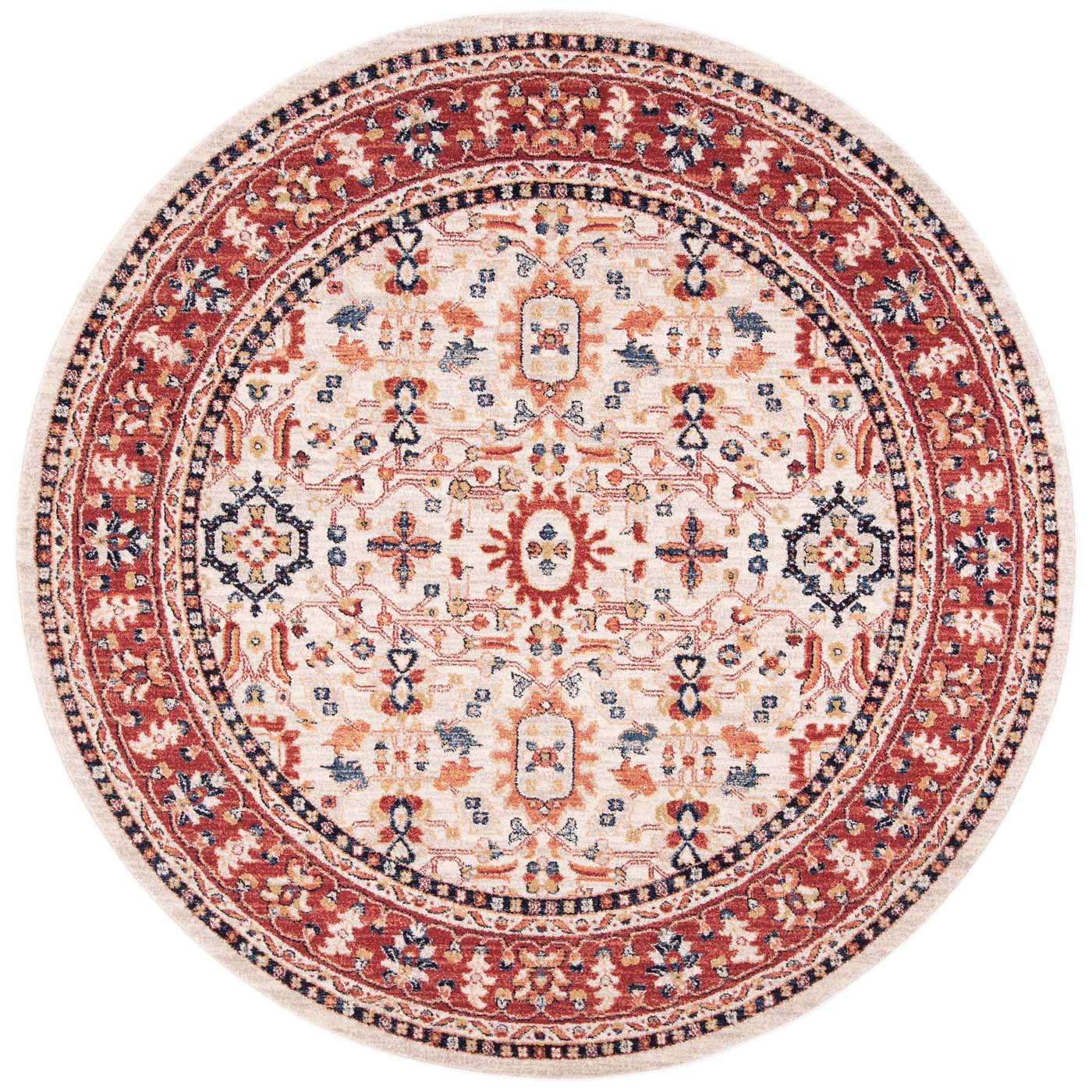 Safavieh Charleston 412 Rug, CHL412 - Ivory / Red