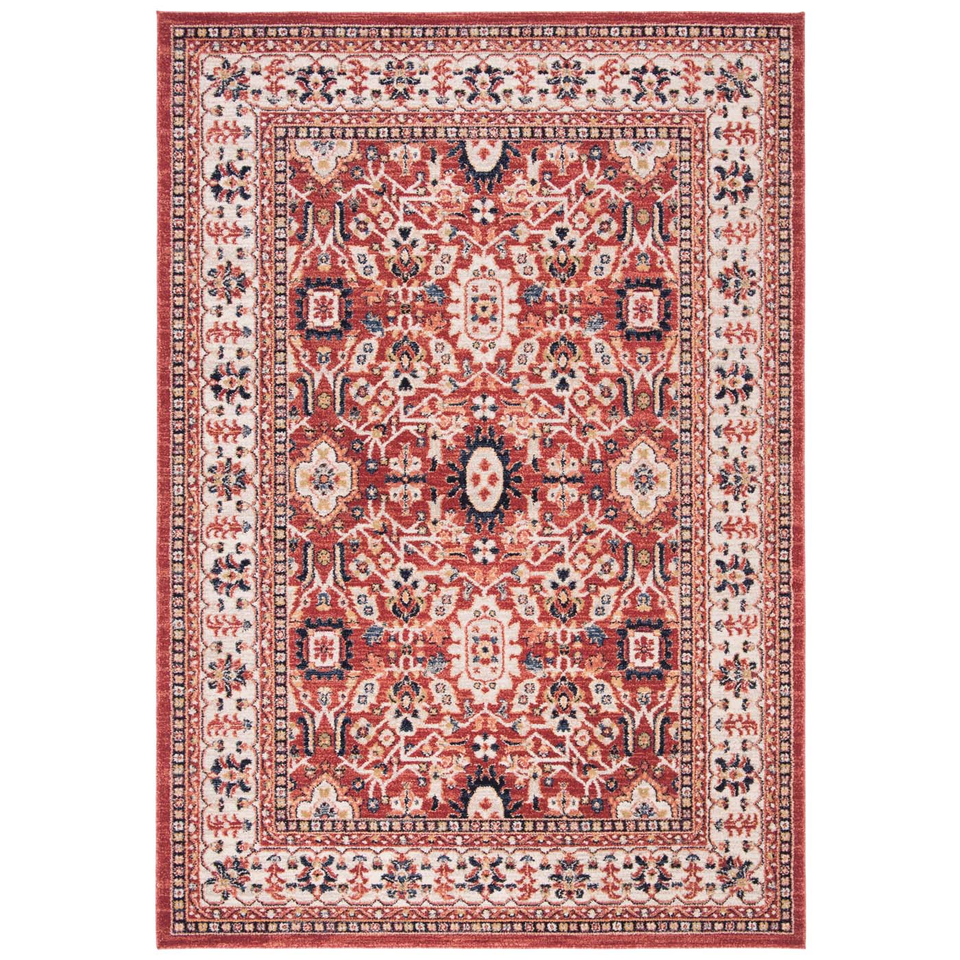 Safavieh Charleston 412 Rug, CHL412 - Red / Ivory