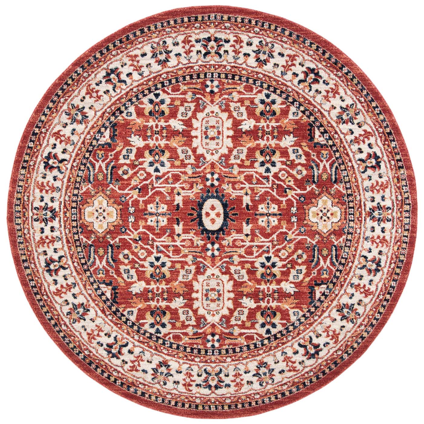 Safavieh Charleston 412 Rug, CHL412 - Red / Ivory