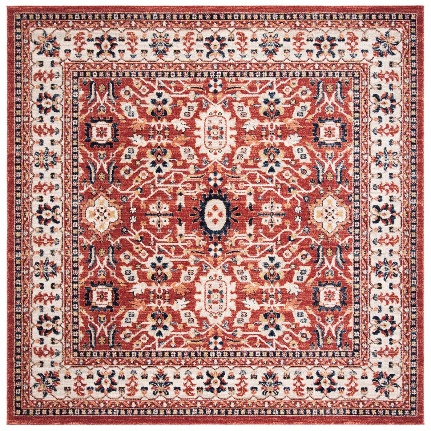 Safavieh Charleston 412 Rug, CHL412 - Red / Ivory
