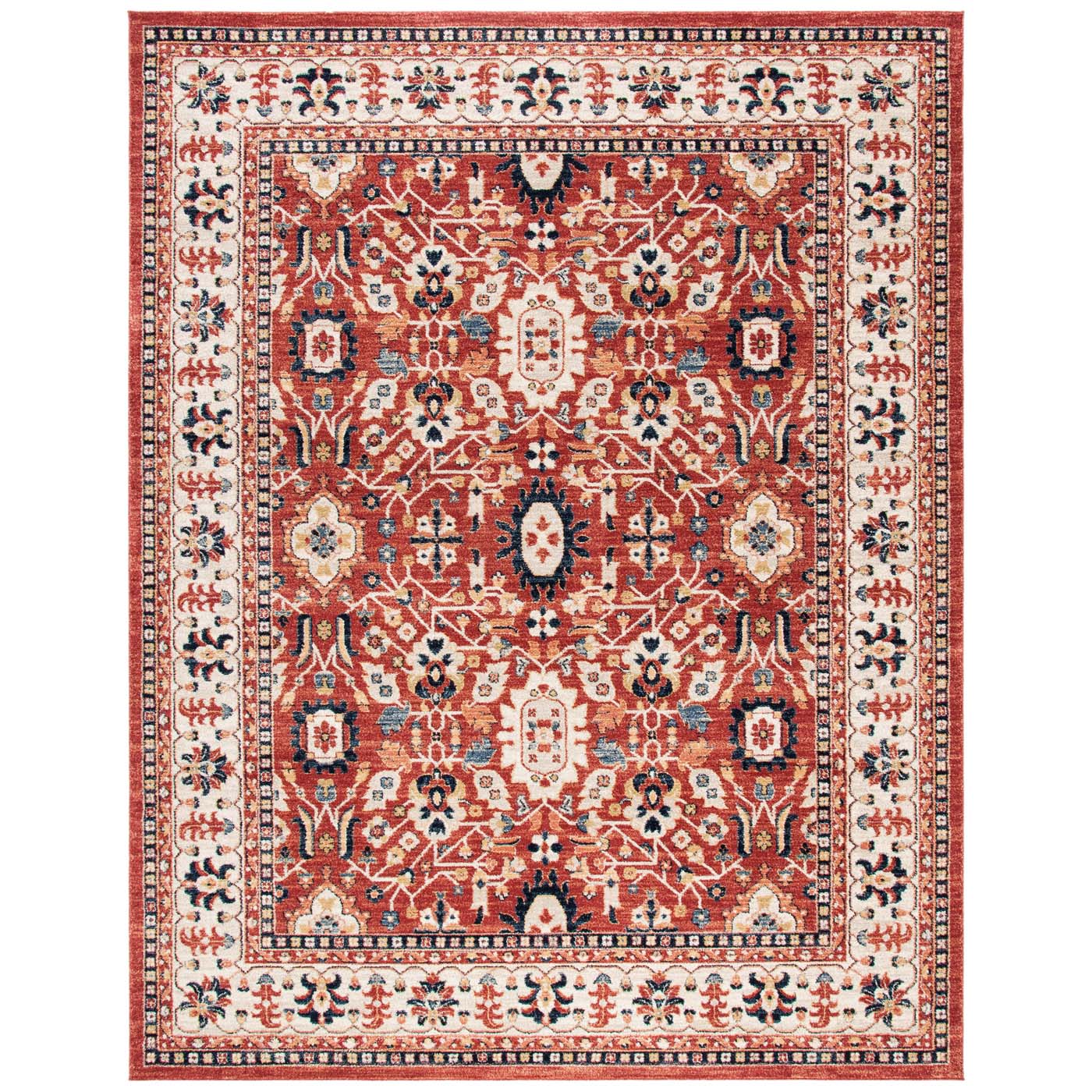 Safavieh Charleston 412 Rug, CHL412 - Red / Ivory