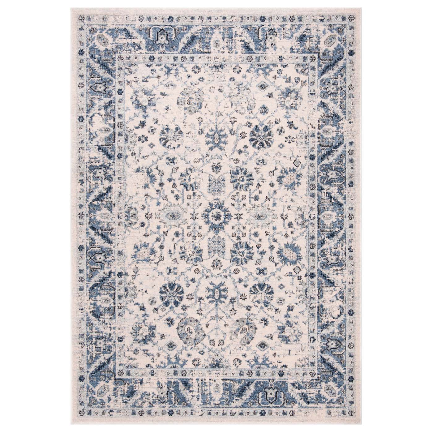 Safavieh Charleston 413 Rug, CHL413 - Ivory / Blue