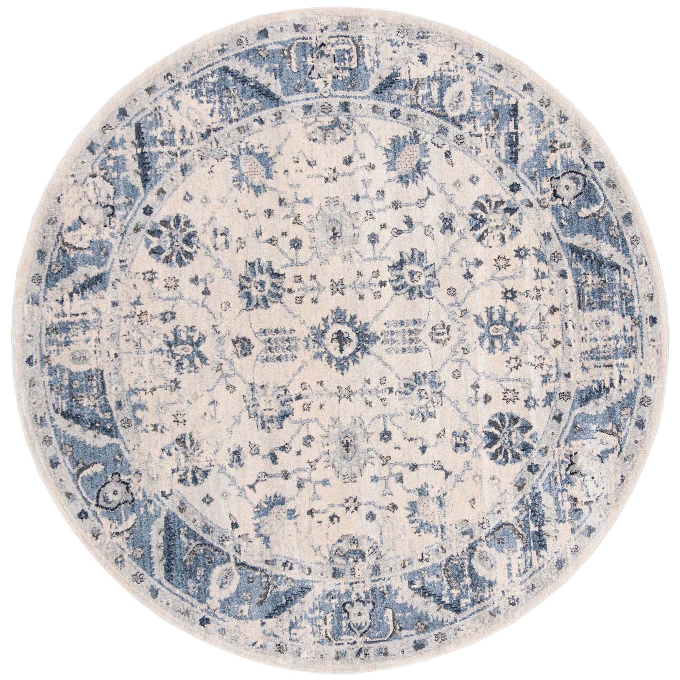Safavieh Charleston 413 Rug, CHL413 - Ivory / Blue