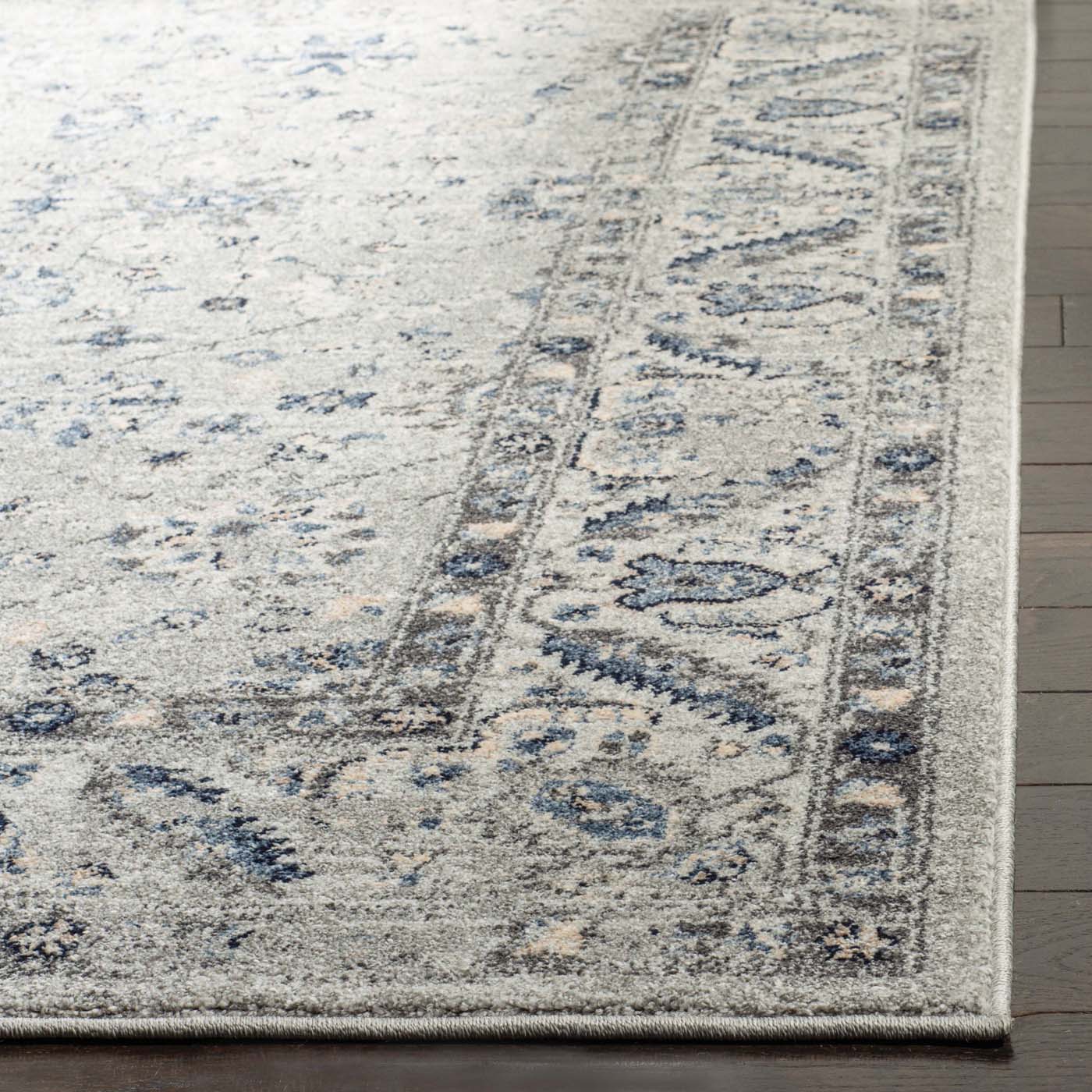 Safavieh Charleston 413 Rug, CHL413 - Grey / Dark Grey