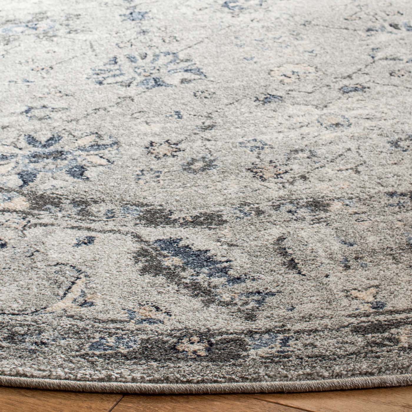 Safavieh Charleston 413 Rug, CHL413 - Grey / Dark Grey