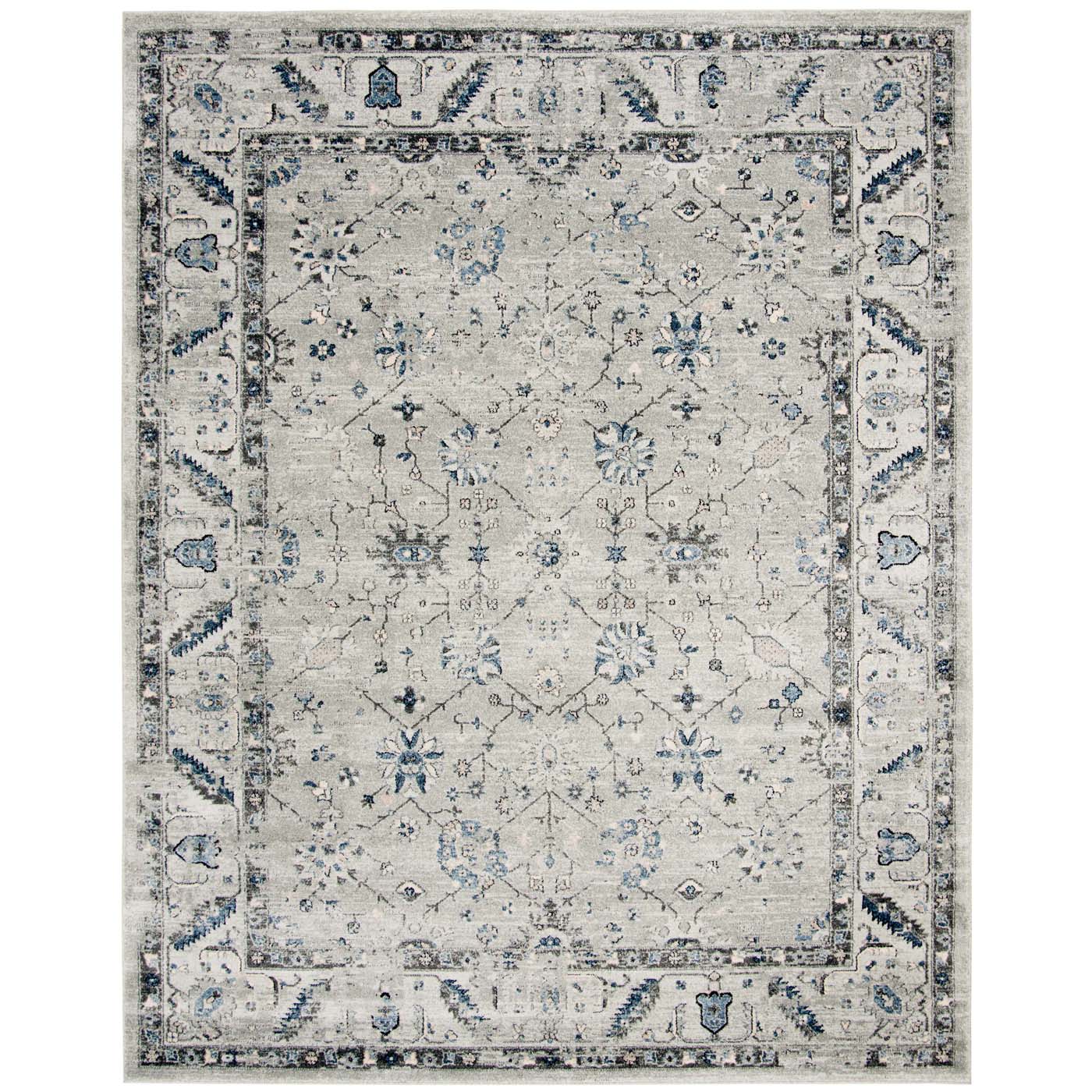 Safavieh Charleston 413 Rug, CHL413 - Grey / Dark Grey