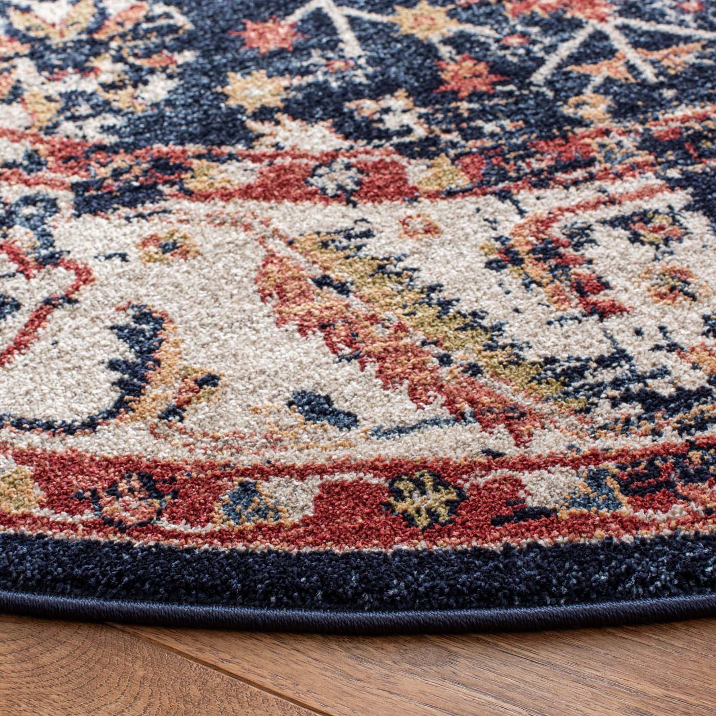 Safavieh Charleston 413 Rug, CHL413 - Navy / Ivory