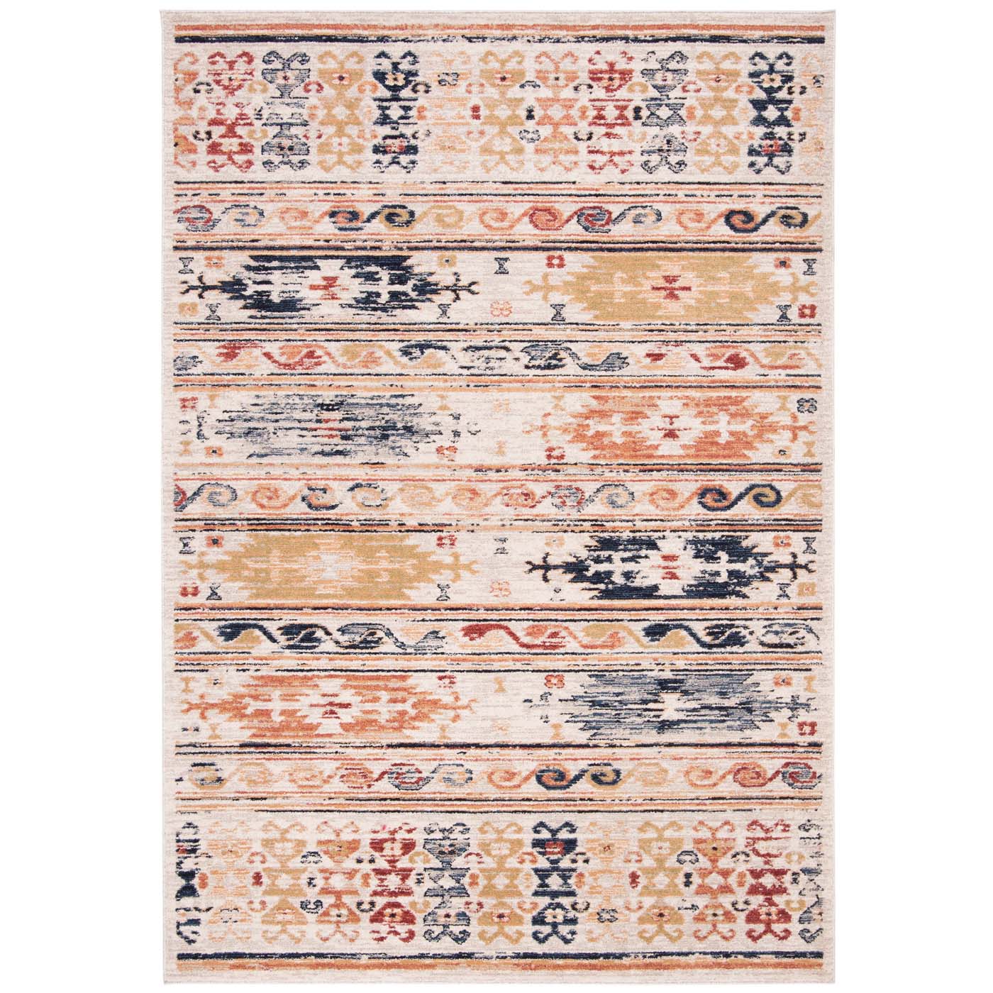 Safavieh Charleston 421 Rug, CHL421 - Ivory / Rust