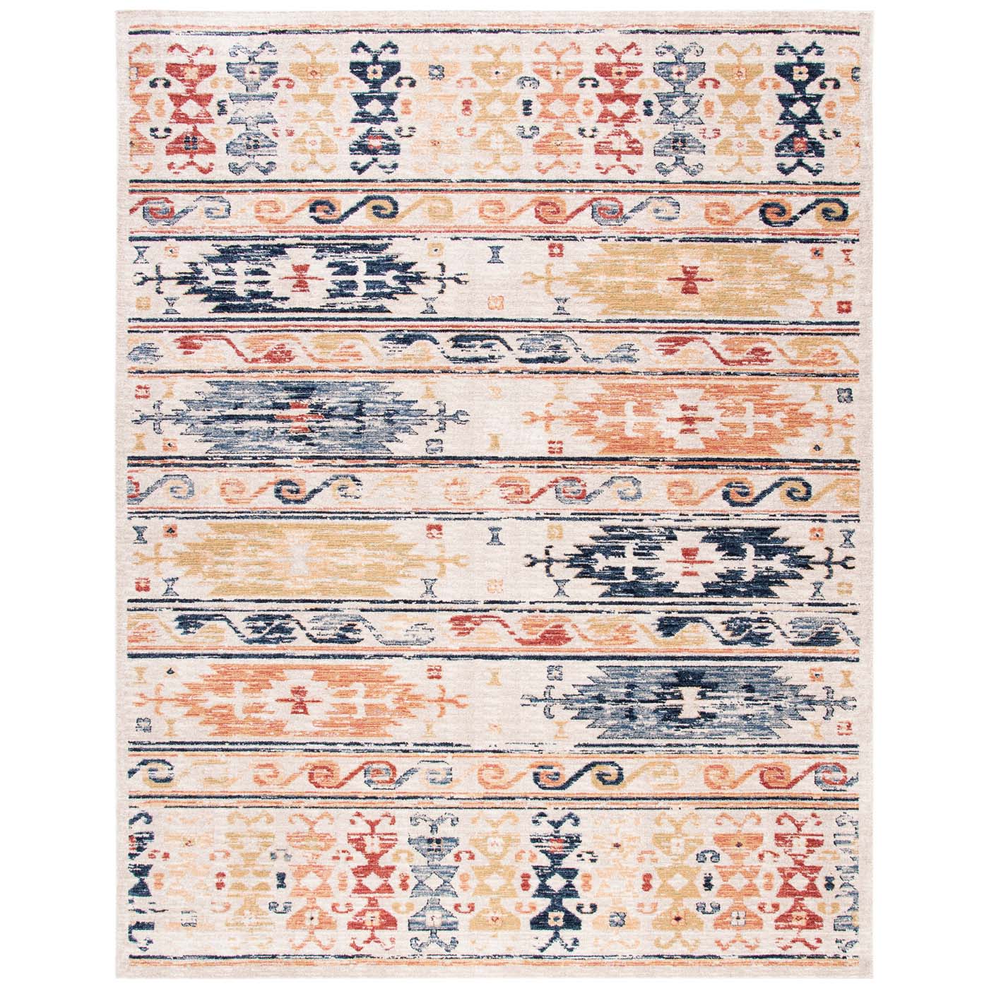 Safavieh Charleston 421 Rug, CHL421 - Ivory / Rust