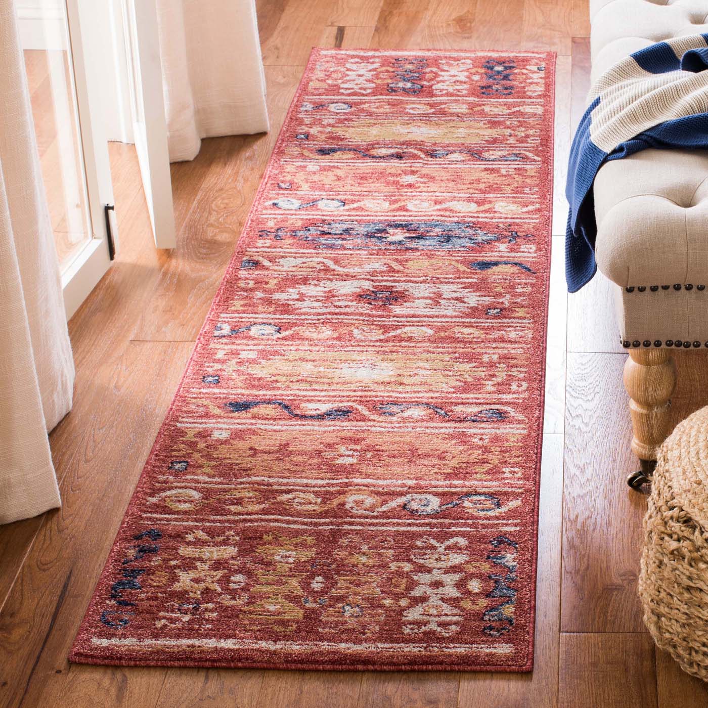 Safavieh Charleston 421 Rug, CHL421 - Rust / Ivory