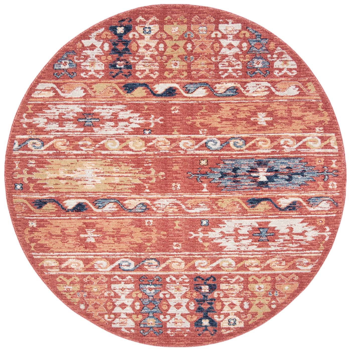 Safavieh Charleston 421 Rug, CHL421 - Rust / Ivory