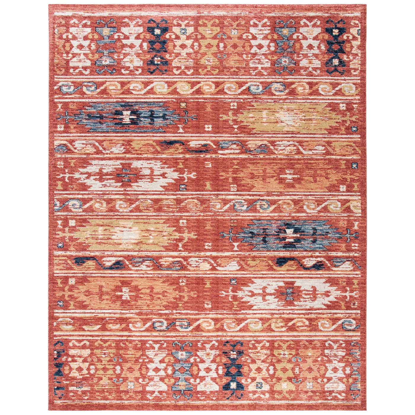 Safavieh Charleston 421 Rug, CHL421 - Rust / Ivory