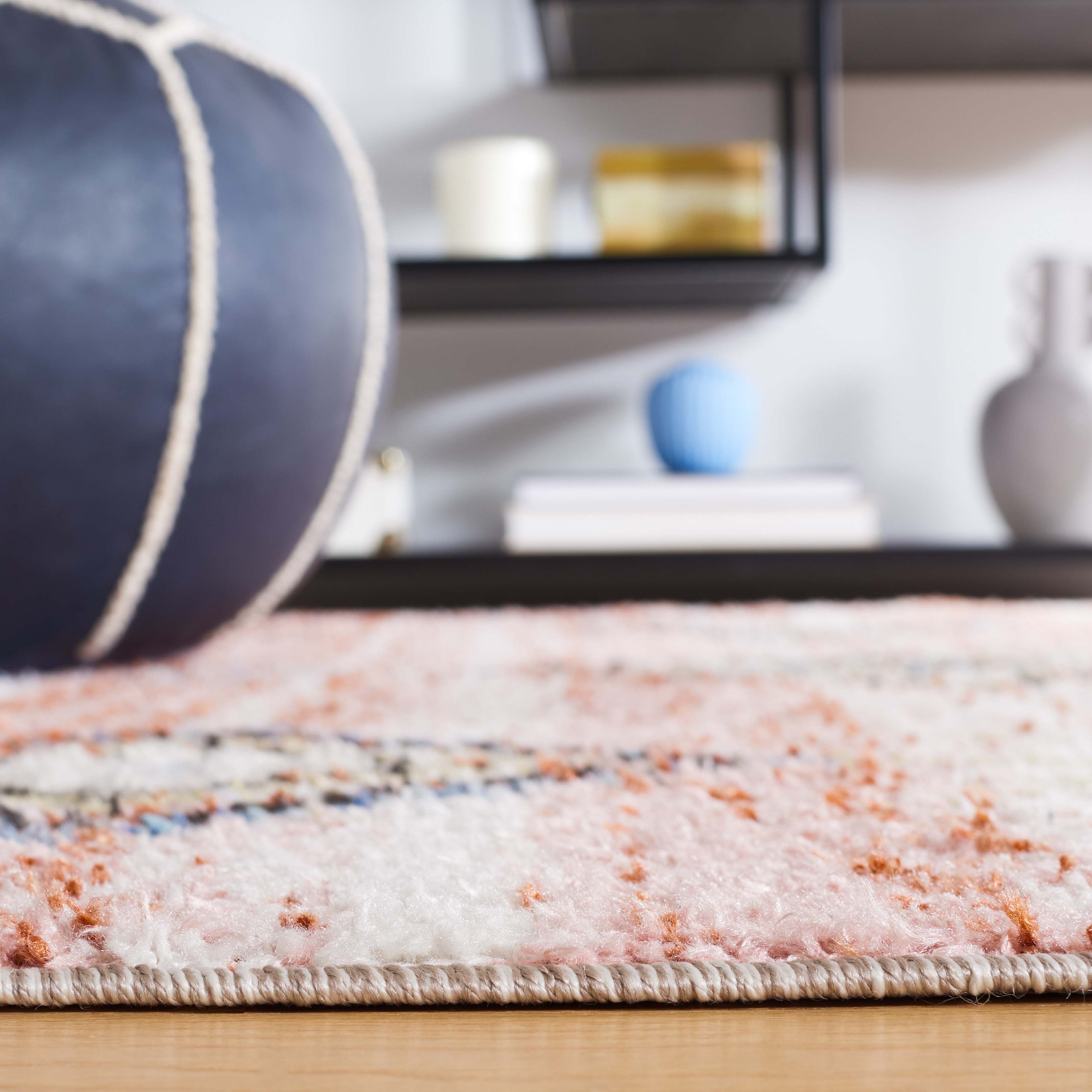 Safavieh Chapel 402 Rug, CHP402 - Pink / Turquoise