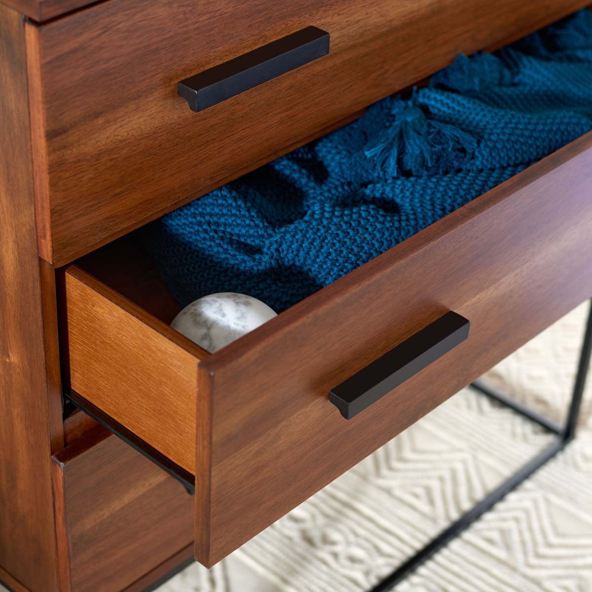 Safavieh Marquise 3 Drawer Chest , CHS5002 - Brown