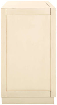 Safavieh Kaia 2 Door Chest , CHS6404 - Antique Beige/Mirror