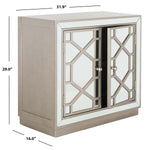 Safavieh Juniper 2 Door Chest , CHS6405 - Champagne/Mirror