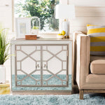 Safavieh Juniper 2 Door Chest , CHS6405 - Champagne/Mirror