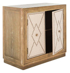 Rustic Oak/Beige Linen